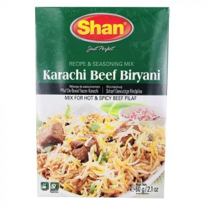 shan karachi beef biryani 60g