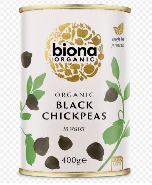 Biona Organic Black Chikpeas 400g