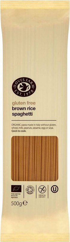 Doves Farm Gluten Free Brown Rice Spaghett 500g