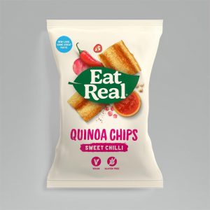 EAT REAL QUINOA CHIPS SWEET CHILLI