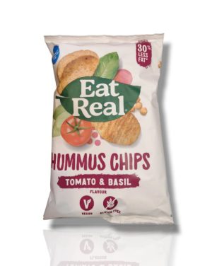 EAT REAL LENTIL CHIPS TOMATO & BASIL