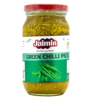 Jaimin Green Chilli Pickle