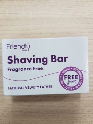 Friendly Shaving Bar fragrance free