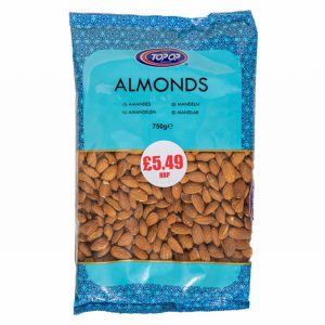 Top op Almonds 750G