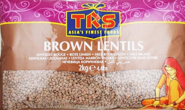 TRS  brown  lentils 2kg