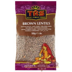 TRS BROWN LENTILS 500g