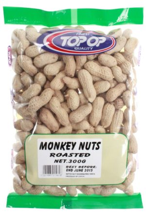 Top Op Monkey Nuts roasted 300G