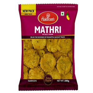 Haldiram’s Mathri (Spicy Fried Wheat Flour Snack)