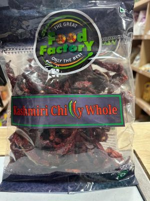 Food factory kashmiri chilli whole 150g