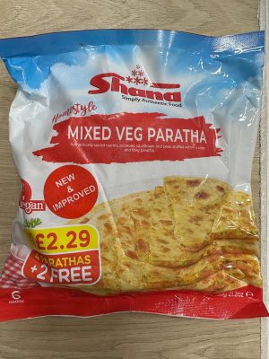 Shana mixed veg paratha