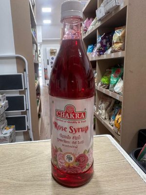 Chakra rose syrup 700ml